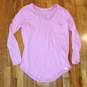 We The Free Pink Long Sleeve T